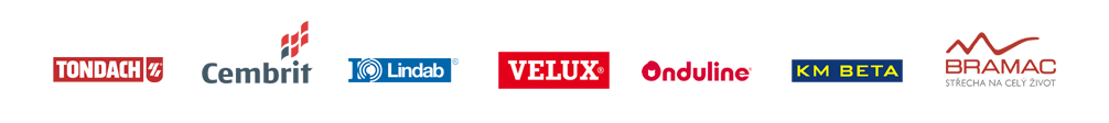 loga Bramac, Tondach, Velux, Cembrit, Onduline, KM Beta